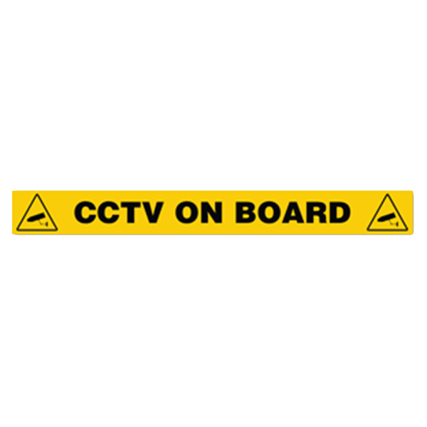 CCTV ON Board Yellow
